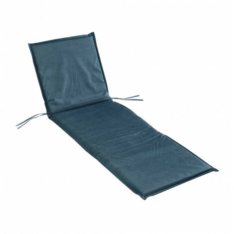 BAIN DE SOLEIL 65 x 190 x 4 CM EXTERIEUR BLEU MARINE WATERPROOF - 65x190cm - Bleu marine (1/3)