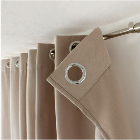 Rideau thermique Nordica 135x240cm - 135x240cm - Naturel