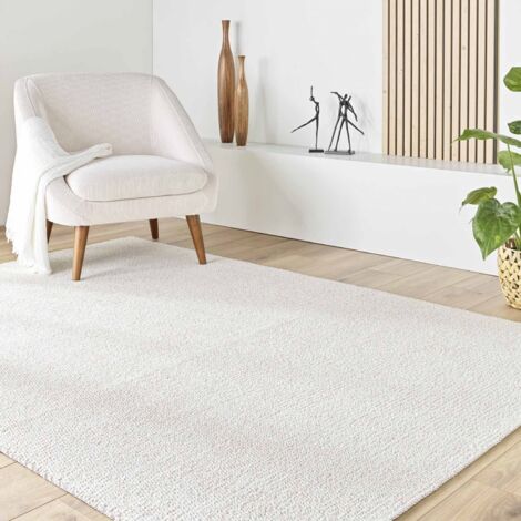 Tapis Lisaia bouclette lavable - 160x230cm - Beige