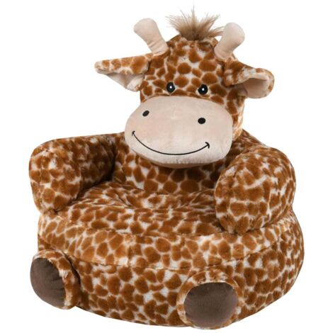 Pouf coussin de sol pour enfant Jeannine la girafe (1/2)