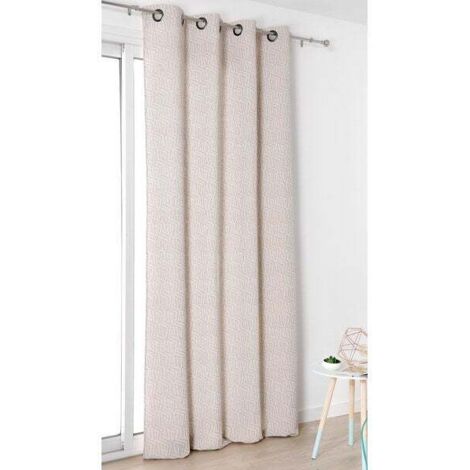 LINDER Rideau Tamisant, Cuzco Écru L.140 X H.240 Cm