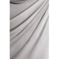 Paire de vitrages unis - 60x140cm - Gris