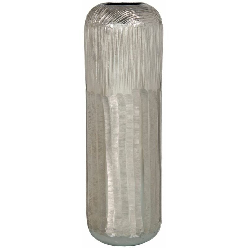 x cm 15 15 48 x Aluminium Silber Vase
