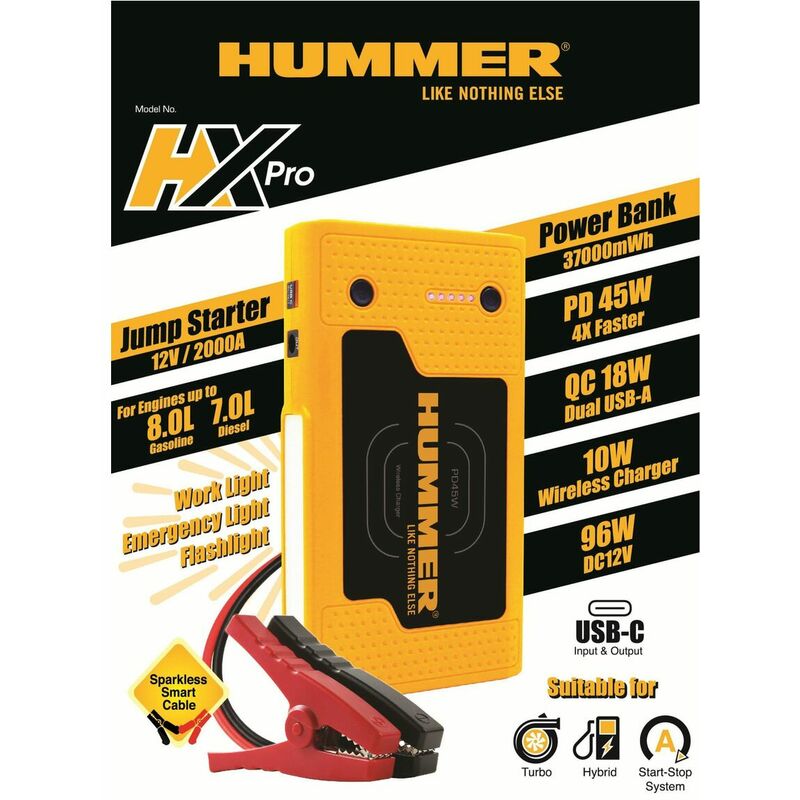 Starter 12 Ah HUMMHXPRO V Hummer 10000