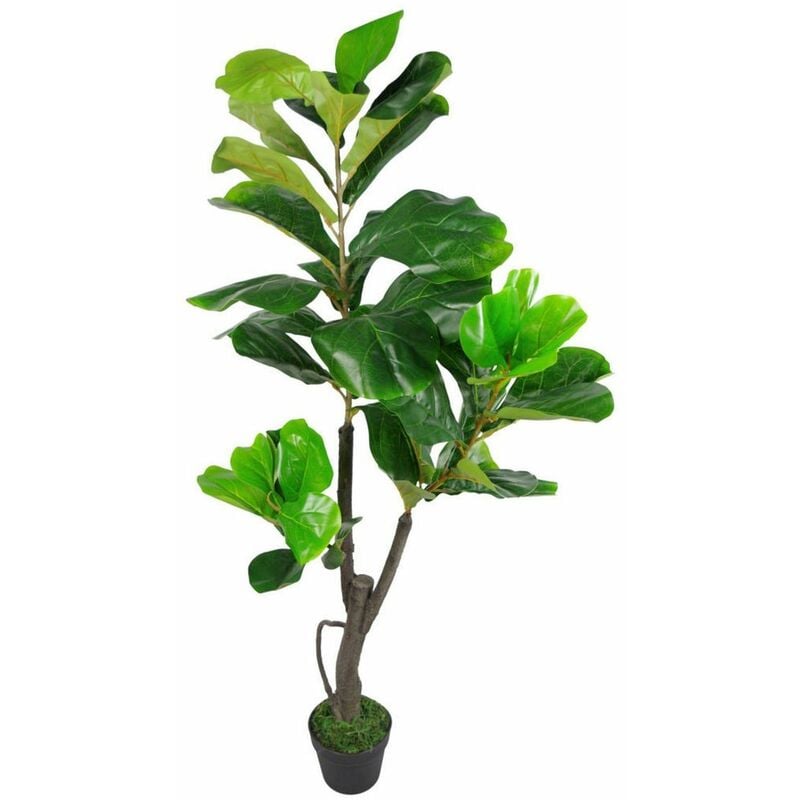 120cm Leaf Design UK Artificial Realistic Plant Fiddle Fig Tree