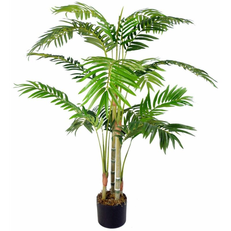 120cm Leaf Design UK Large Realistic Artificial Palm Tree
