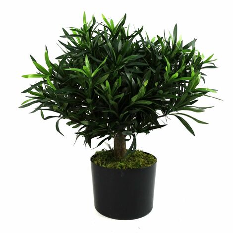40cm Podocarpus Bush Artificial Plant (1/4)