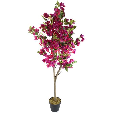150cm Artificial Pink Bougainvillea Tree (1/2)