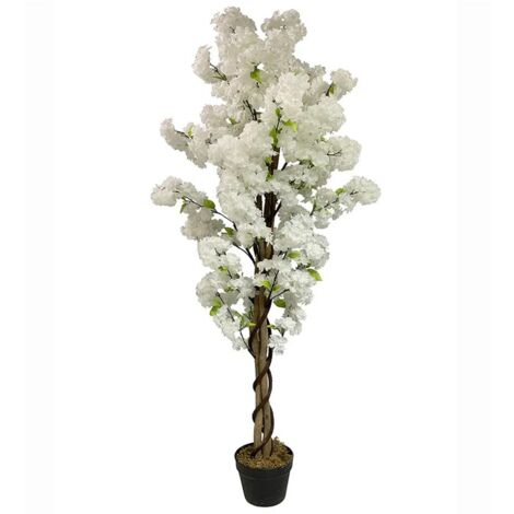 150cm Artificial White Cherry Blossom Tree