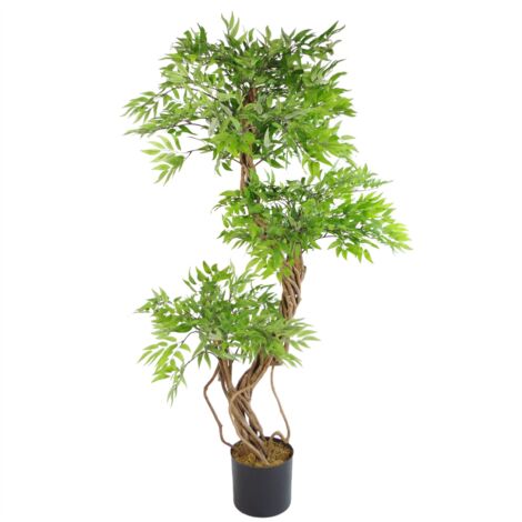 140cm Realistic Artificial Japanese Fruticosa Tree Ficus Tree (1/5)