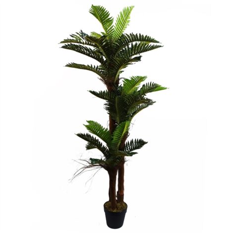 150cm Artificial Large Palm Tree with Natural Trunk (1/5)