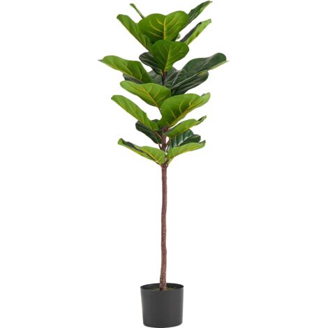 120cm Artificial Fiddle Fig Tree  Premium Quality (1/4)