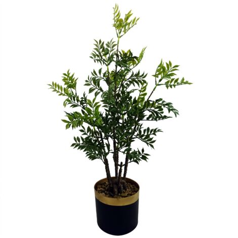 60cm Artificial Nandina Bonsai Ficus Tree (1/5)