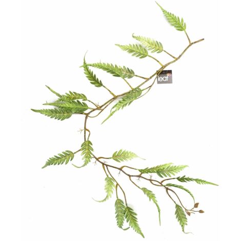 125cm Artificial Trailing Hanging Fern Foliage Plant Realistic