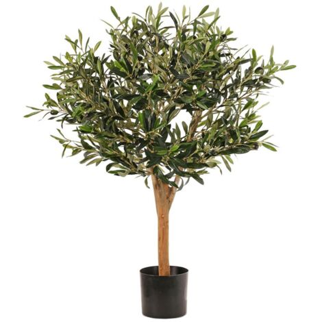 90cm Artificial Deluxe Olive Tree (1/3)