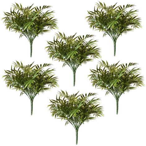 Pack of 6 x 40cm Fire Retardant Artificial Palm Tree Stem (1/3)