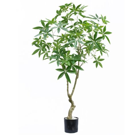 180cm Artificial Money Tree Pachira Realistic Faux Tree (1/2)
