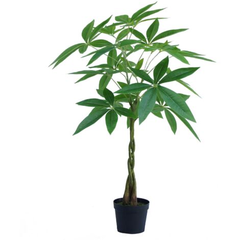 70cm Artificial Money Tree Pachira Realistic Faux Plant (1/2)