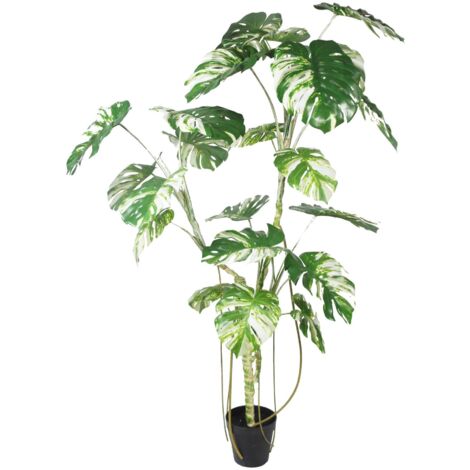 210cm Variegated Monstera Realistic Artificial Tree (1/2)