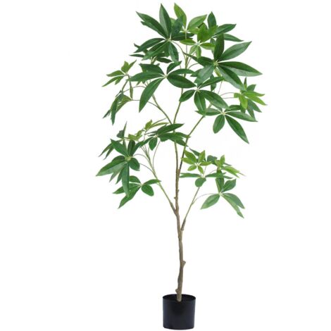 120cm Artificial Money Tree Pachira Realistic Faux Tree (1/2)