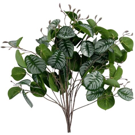 Pack of 6 x 70cm Artificial Zebra Foliage