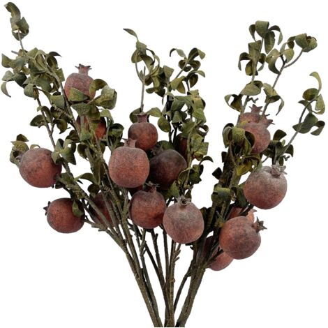 Pack of 6 x 75cm Artificial Pomegranate Stem Artificial (1/5)