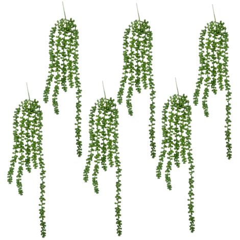 Pack of 6 x 70cm Artificial String of Hanging Pearls (1/4)