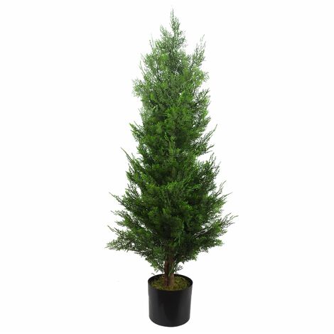 120cm Artificial Cypress Topiary (1/4)