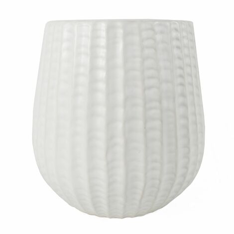 16cm White Ceramic Planter   77245924 1 