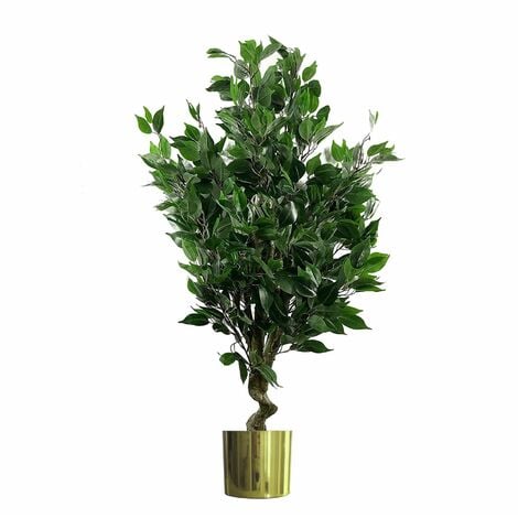 Gymax 2-Pack Artificial Olive Tree 6 FT Tall Faux Olive Plants for Indoor  and Outdoor 