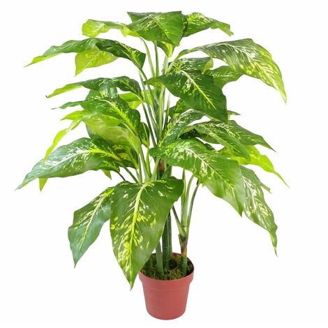 100cm Large Fox's Aglaonema (Spotted Evergreen) Tree Artificial Plant (1/5)
