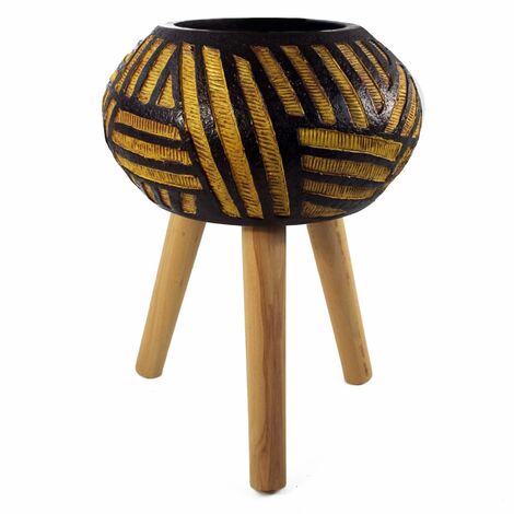 45cm x 34cm Bali Composite Oval Large Planter (1/5)