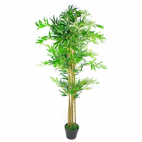 150cm (5ft) Natural Look Artificial Bamboo Plants Trees - XL (1/3)