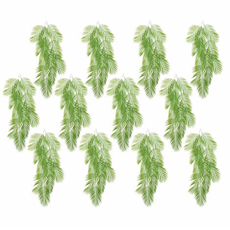 Pack of 12 x 120cm Artificial Hanging Palm Plant (1/5)