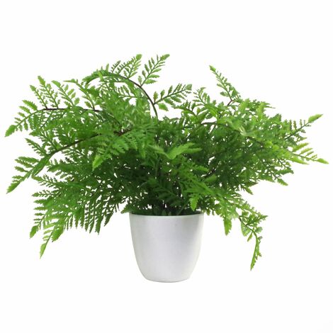 30cm Artificial Potted Southern Wood Fern (1/4)