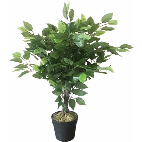 60cm Artificial Ficus Tree / Plant - Large Bushy Shape (1/5)