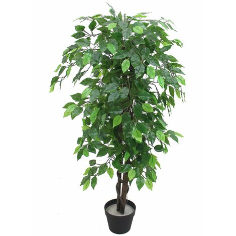 Árbol ficus artificial con 756 hojas verde 170 cm | Leroy Merlin