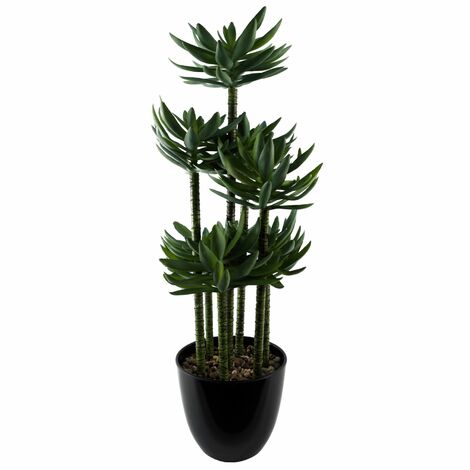 60cm Artificial Tropical Yukka in Planter (1/5)