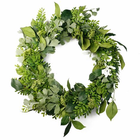 50cm Artificial Wreath Fern Leaf (1/5)