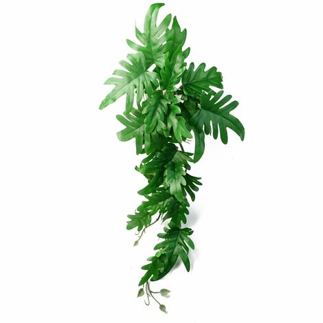 50cm Artificial Trailing Philodendron Large Leaf Plant (1/4)