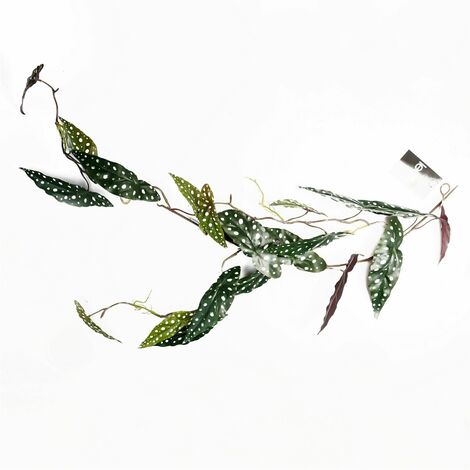 110cm Artificial Trailing Hanging Begonia Maculata Spotted Plant Realistic (1/4)