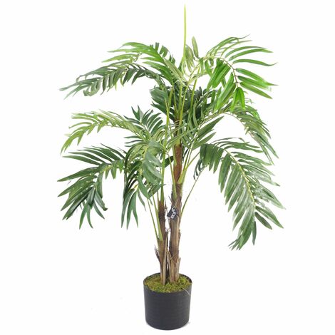120cm Premium Artificial palm tree with pot (1/2)