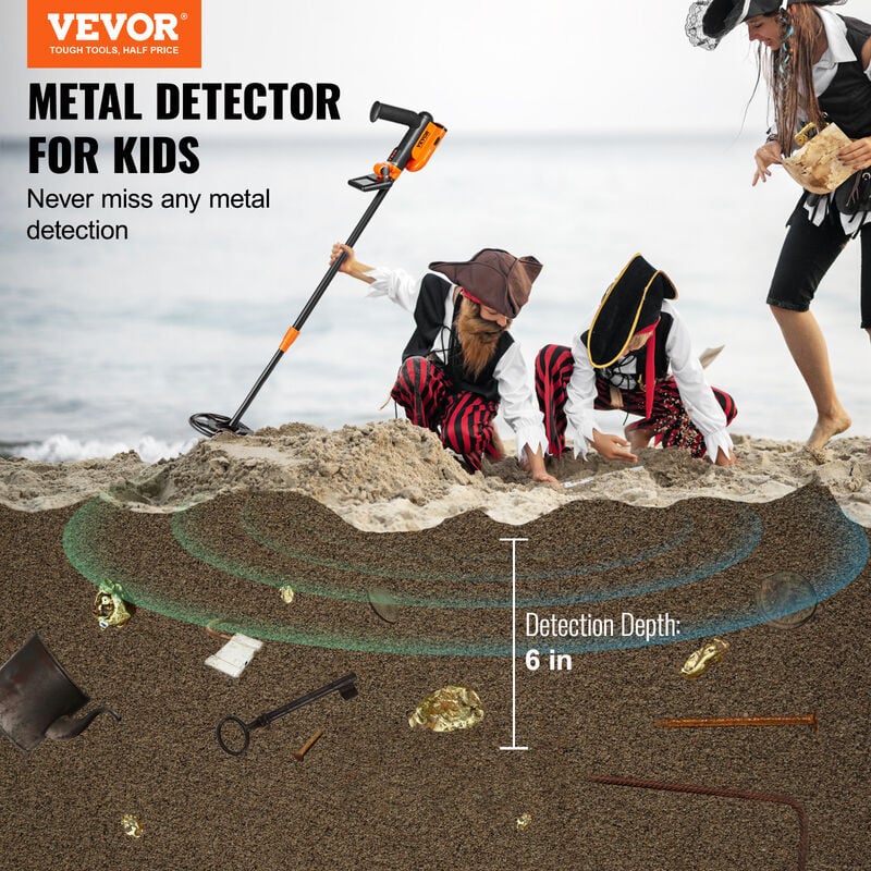 VidaXL Metal Detector con Pala 160 cm