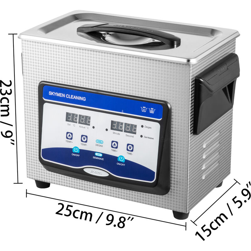 Limpiador de Discos de Vinilo Ultrasónico 1-5 Discos de 7”(17cm) 10”(25cm)  12”(30cm) Máquina Rotativa Giratoria Limpieza