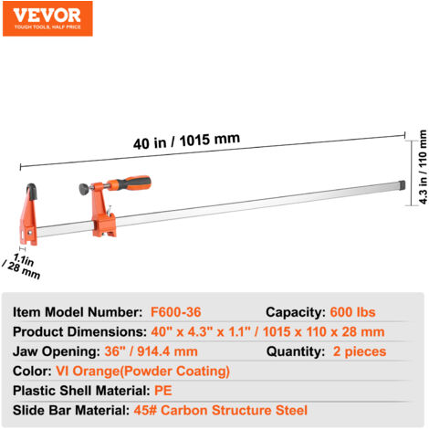 Abrazaderas De Liberación Rápida Push/Pull, Paquete De 2 | Leroy Merlin