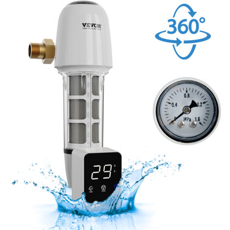 PUREPLUS Filtro De Agua Para Toda La Casa De 1 Etapa, Con Filtro De Agua De Sedimentos Y Carbono, Para Agua Del Grifo