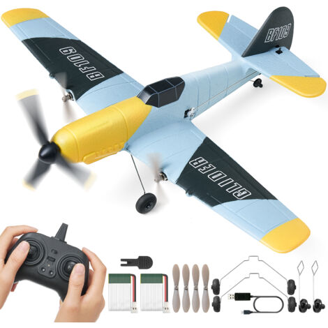 Avión RC De Madera De Balsa 1.2 Metros - Kit DIY Para Montar - 4 Canales - Versión PNP O Kit