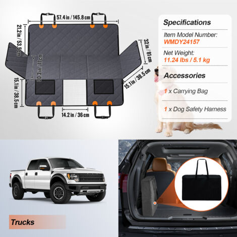 CKPEOR Divisorio del Sedile Posteriore Net Mesh Cargo Net Dog Car Barrier per Jeep Wrangler JK JL Unlimited 2007-2022 Gladiator JT Truck 2/4 Porte