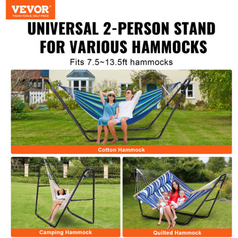 Soporte Para Hamaca De Acero Universal – Aguanta Hasta 204 Kg, Ajustable Y Fácil De Montar