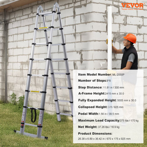 VEVOR Messerblock 175 x 110 x 250 mm Messerblock-Set, Holzblock für